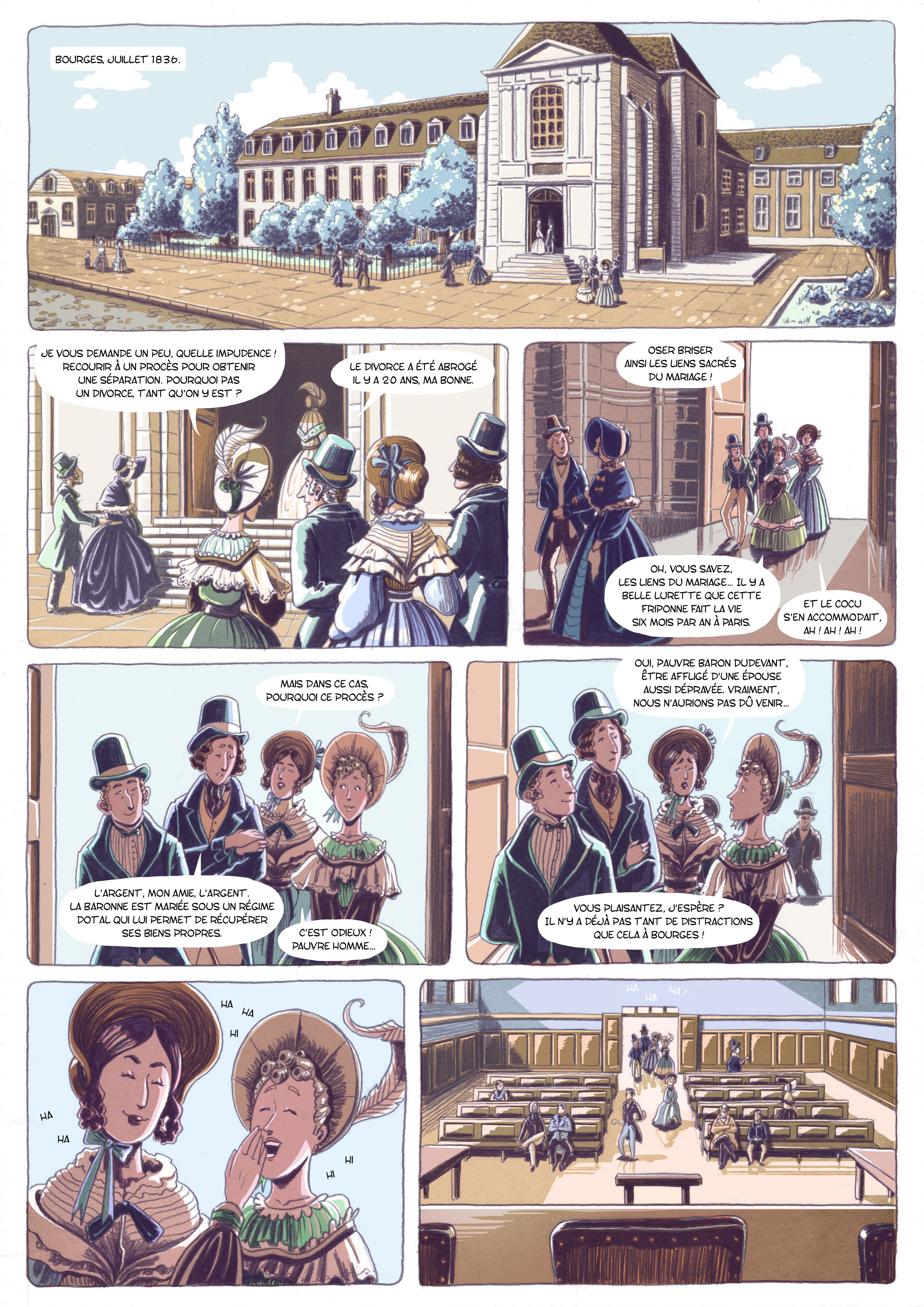 George Sand - planche 1